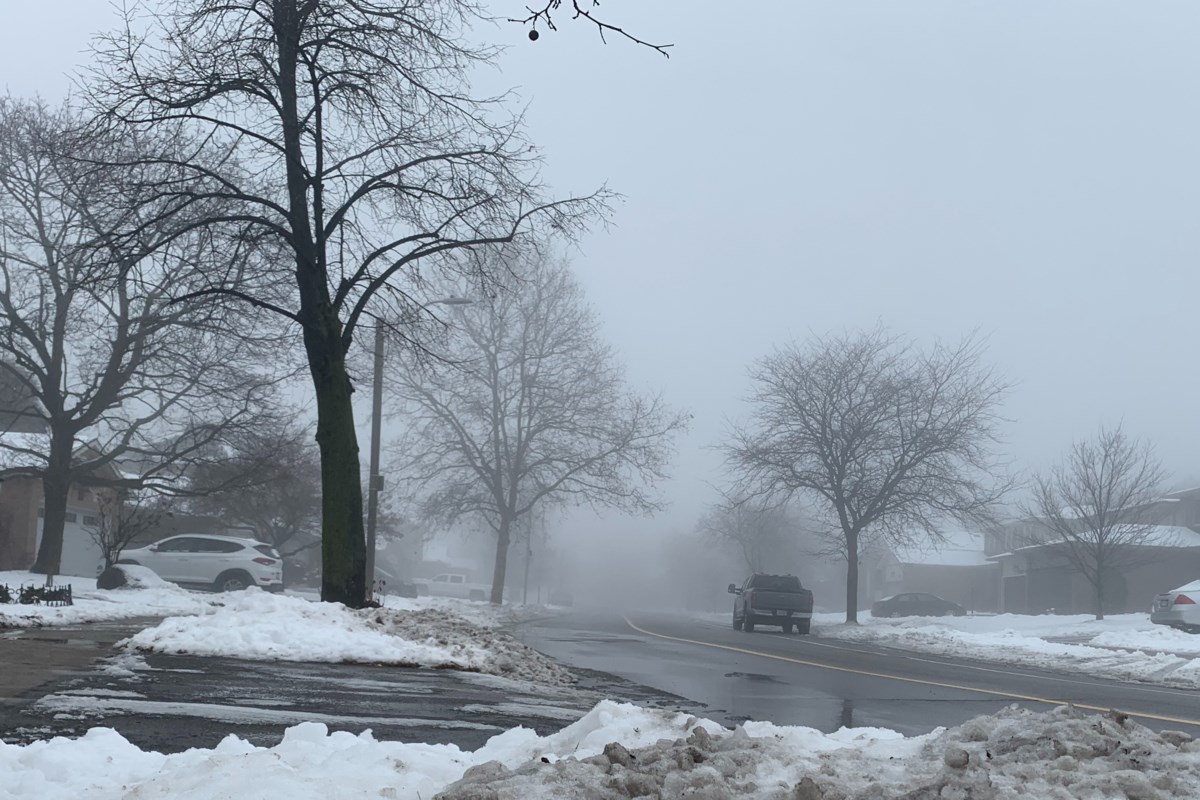 Dense fog to continue: Environment Canada - Burlington News