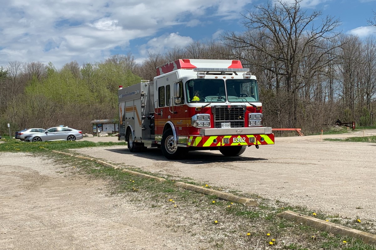 Burlington firefighters conduct high-angle rescue at Mount Nemo ...