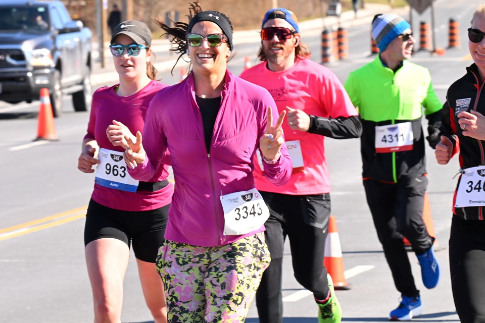 The Around The Bay is the oldest road race on the continent running since 1894. Today's event was captured in photos, from Eastport Drive at the QEW Niagara ramp.