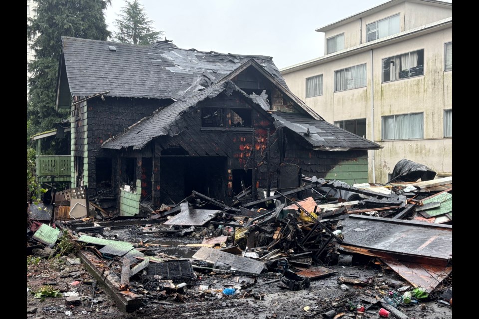 No residents or firefighters were injured in a Jan. 31 house fire on Queens Avenue in New Westminster.