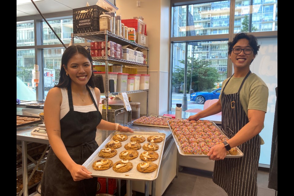 BAK'D Cookies got its start in April 2020 but recently expanded to include a storefront in New Westminster.