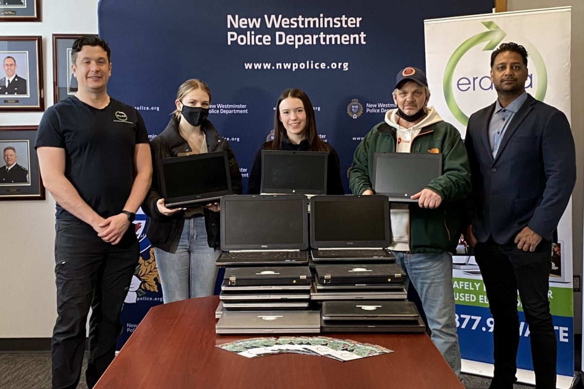 New West Police Help Get Electronic Devices To Vulnerable Citizens 