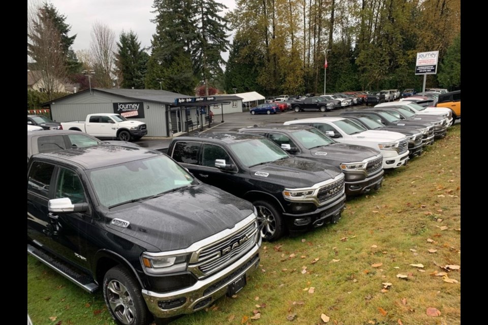 The Journey Approved dealership in Port Coquitlam was subject to a robbery involving four suspects with firearms on Nov. 22, 2022.