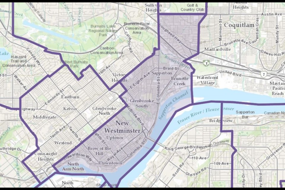 Electoral boundaries commission proposes changes in New West New West