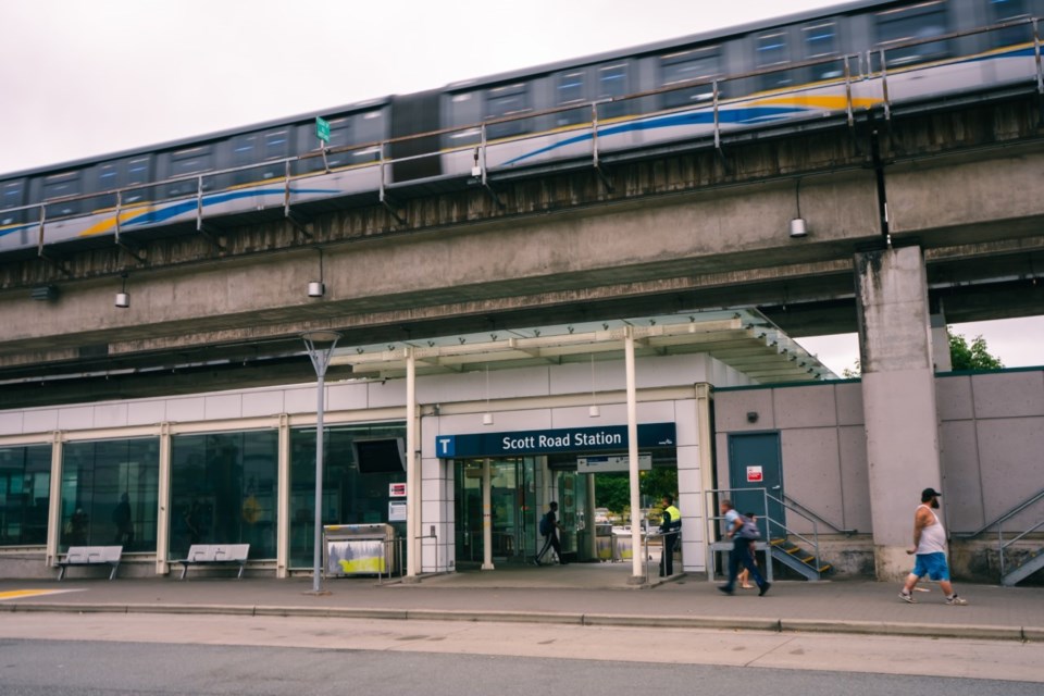 SkyTrain - Scott Road Station - TransLink