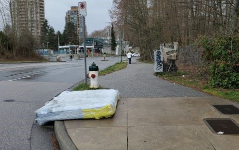 mattress dumping