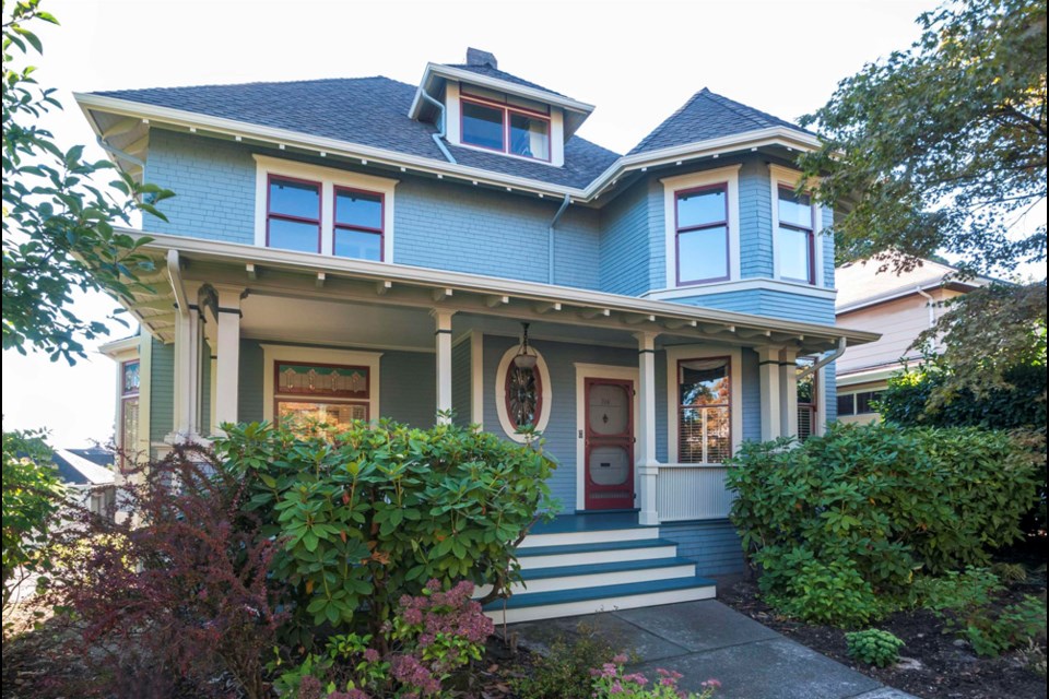 The G.A. Allen home at 314 Second St. is one of the grand homes in the Queen's Park neighbourhood now on the market.