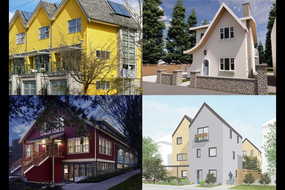 Burnaby has set up a 'housing design library' to introduce homeowners to multiplex development.