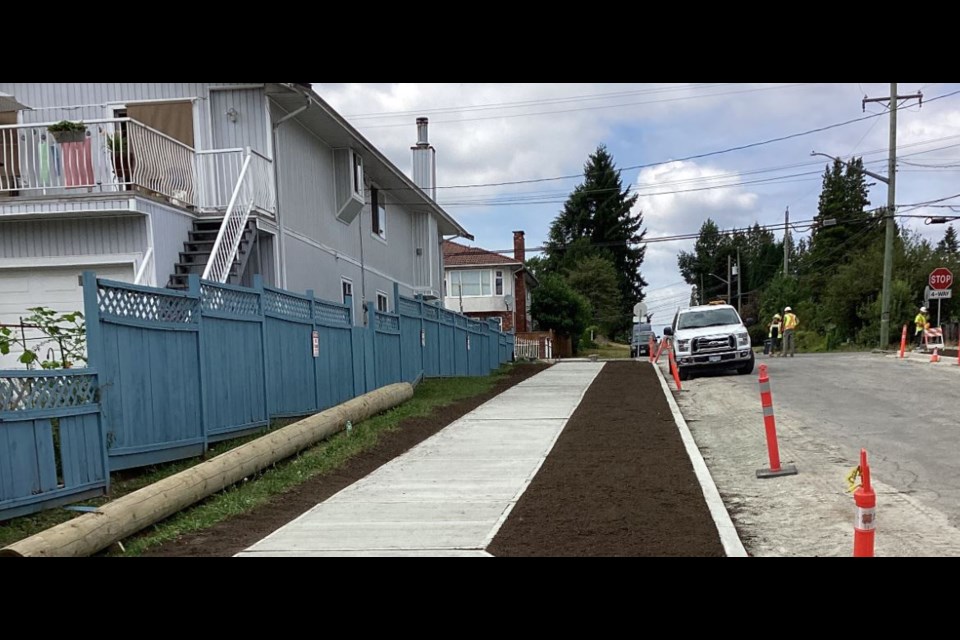 Burnaby is planning to build sidewalks along five local streets starting this year.