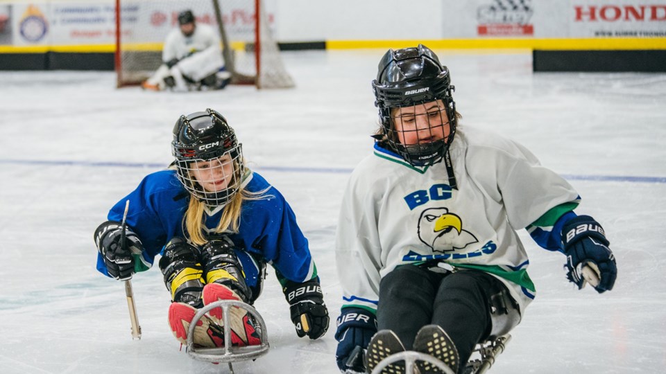 Burnaby hosts free para hockey session for all ages, abilities ...