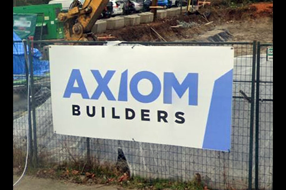 Axiom Builders Inc. has been fined by WorkSafeBC for safety violations during the building of a Telford Avenue highrise.