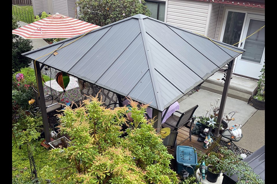 A gazebo placed on common property at a Burnaby townhouse strata sparked a Civil Resolution Tribunal dispute recently.