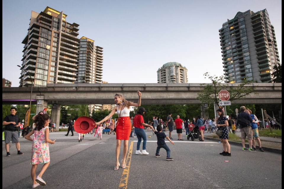 Burnaby's StreetFest on Central event