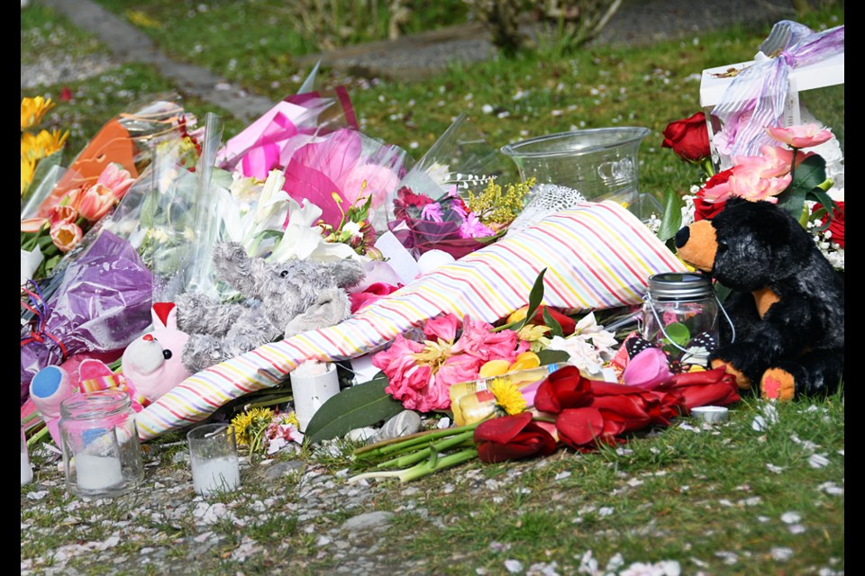 A memorial grew near the place Muska Behzad was killed on May 5.