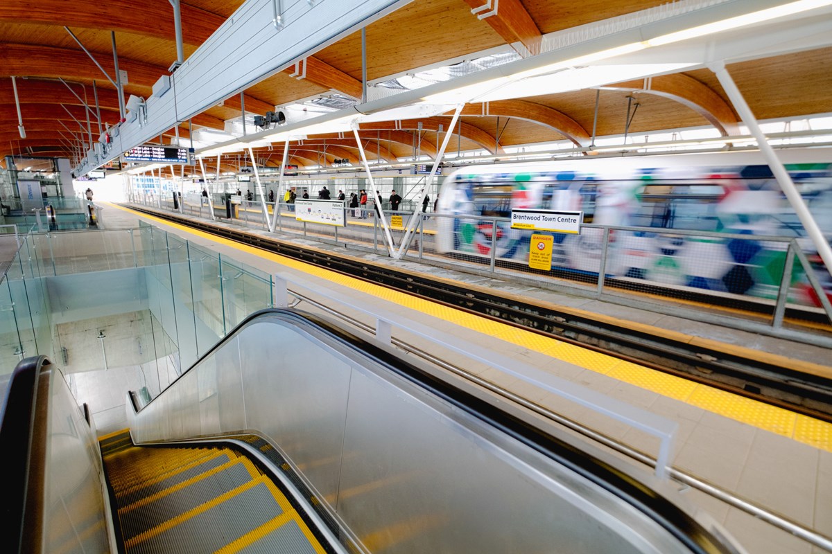 New Elevators at Brentwood SkyTrain Station Enhance Accessibility in Burnaby