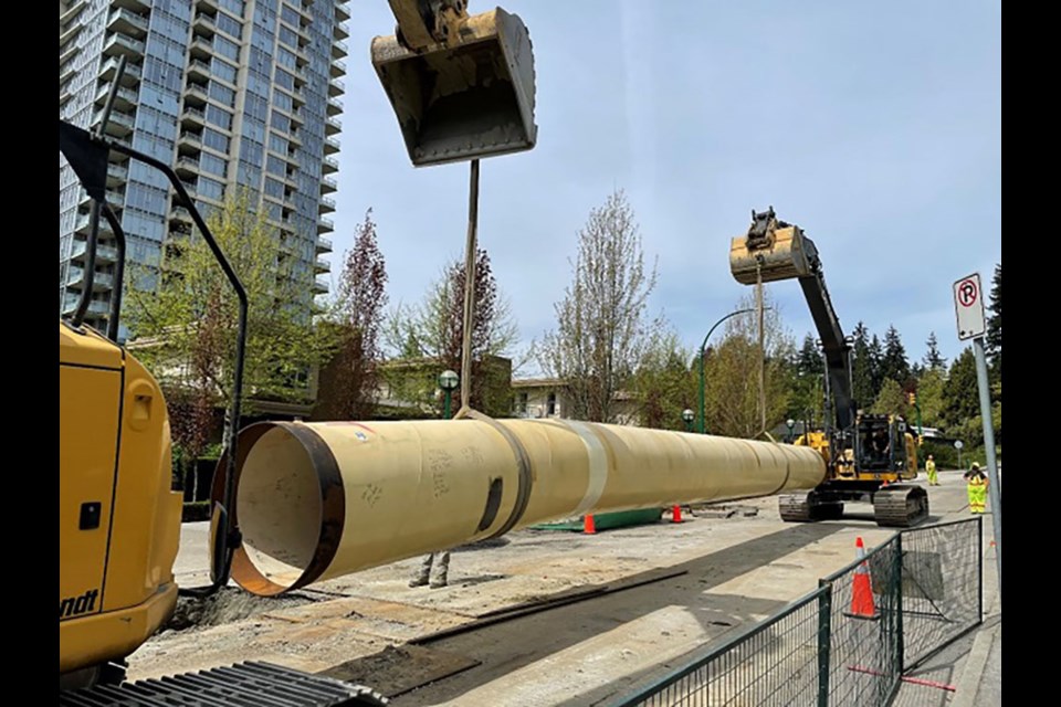 Burnaby's Central Park water main is up for replacement this year.