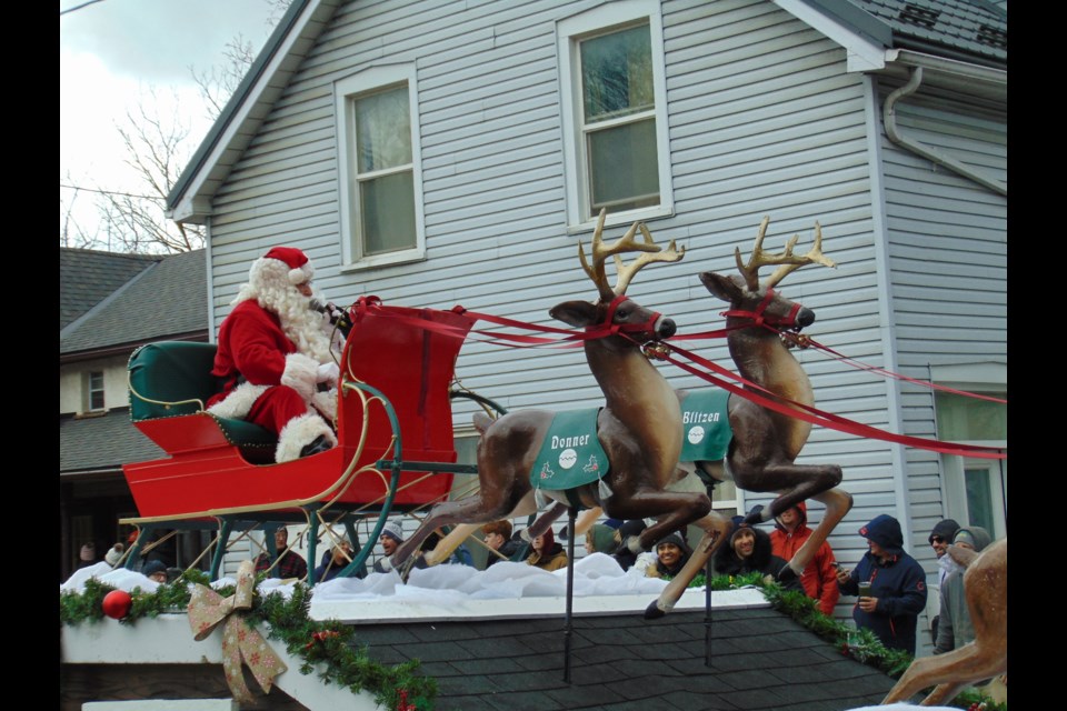 Sleigh bells ring for 42nd annual Hespeler Santa Claus Parade ...