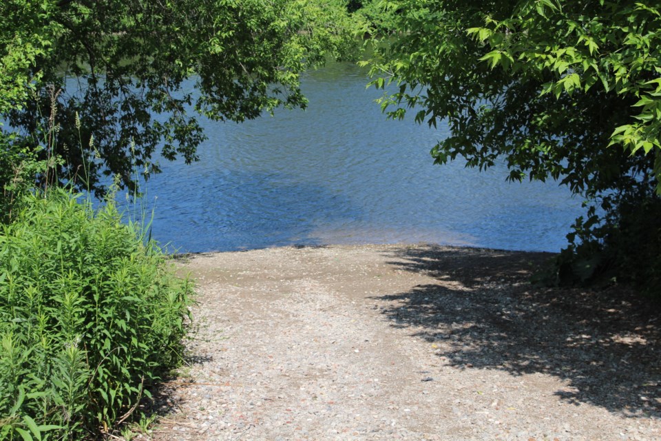 Phase two of the project, which includes work on a boat ramp, begins next month.