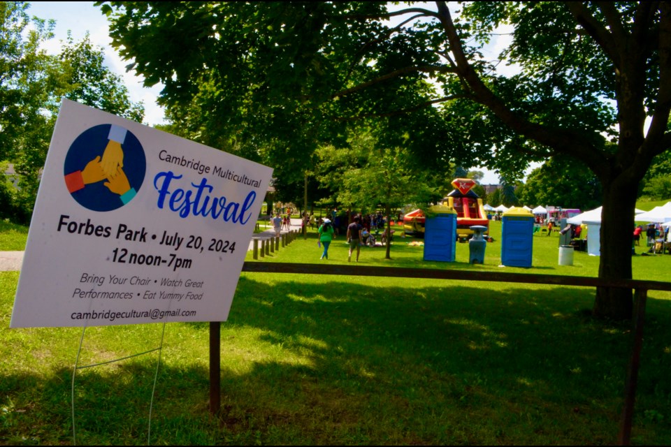 It was a celebration of art, music, food and cultural diversity during the Cambridge Multicultural Festival in Forbes Park, Saturday 