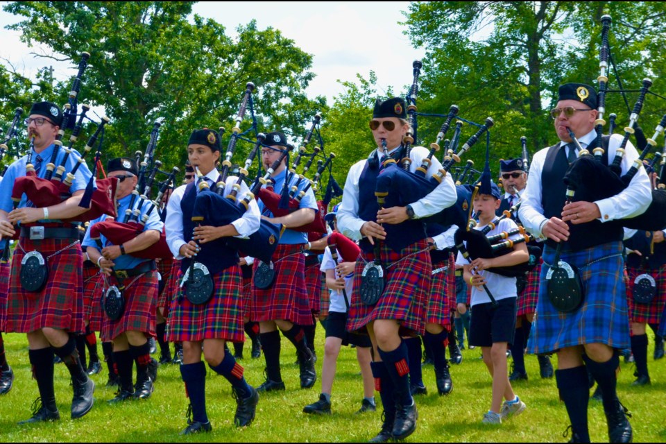 The pipes were calling for all things Scottish at Churchill Park Friday and Saturday during the Cambridge Scottish Festival