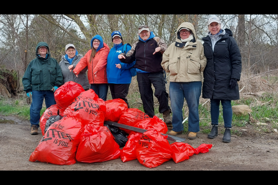 Ontario Women Anglers got their hands dirty for environmental sustainability.