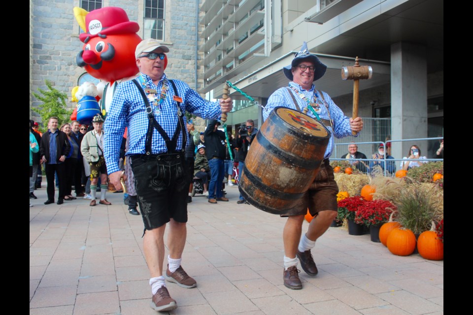 Cambridge kicked off Oktoberfest with a ceremony at city hall on Wednesday.