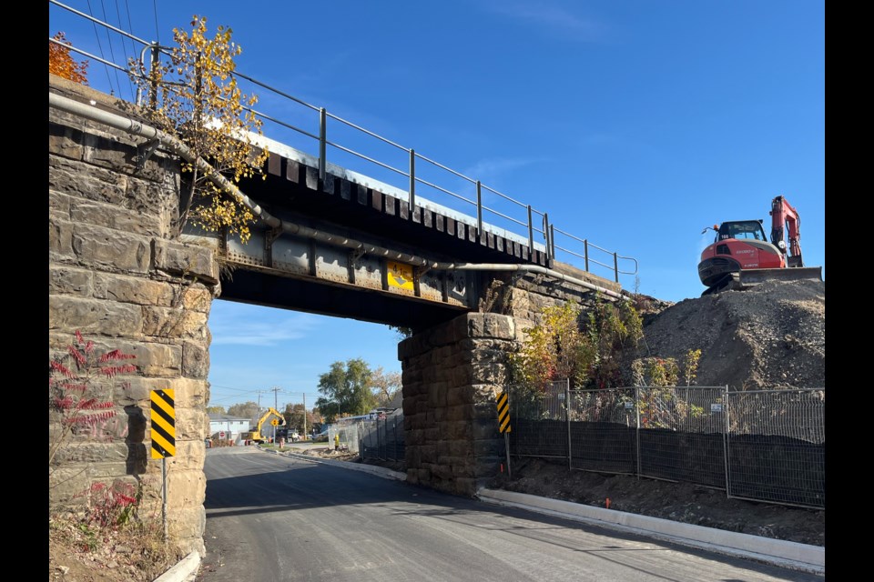 Work on the Beverly Street underpass continues with an eye towards an end of November completion.