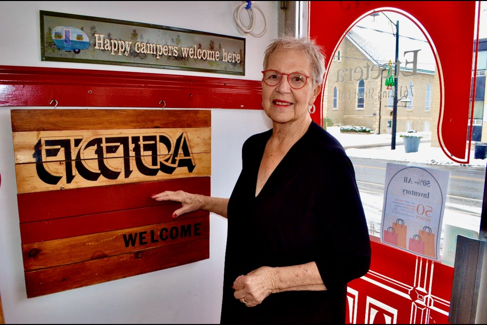 Owner of Etcetera in Preston, Shirley Bowman, has announced she is closing up shop after 50 years on King Street in Preston.