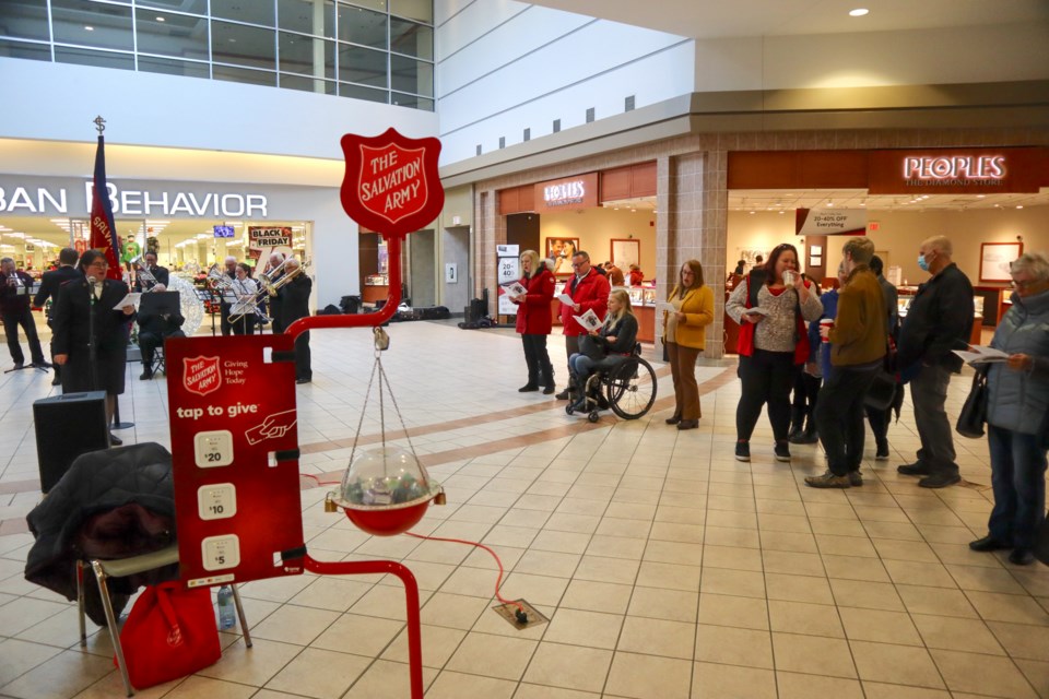 Salvation Army kicks off their Christmas Kettle Campaign