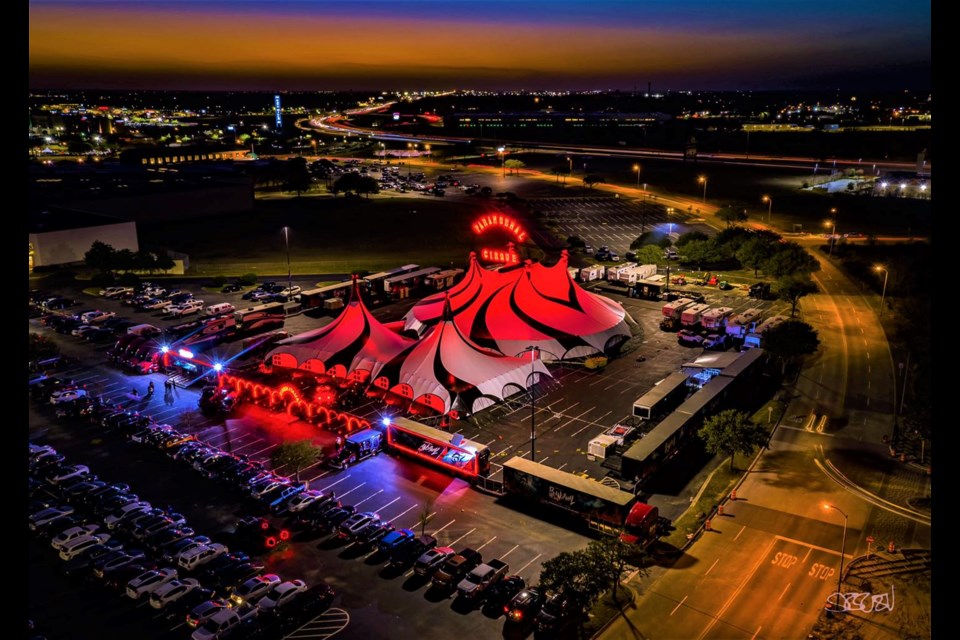 Paranormal circus coming to Cambridge Centre Mall.