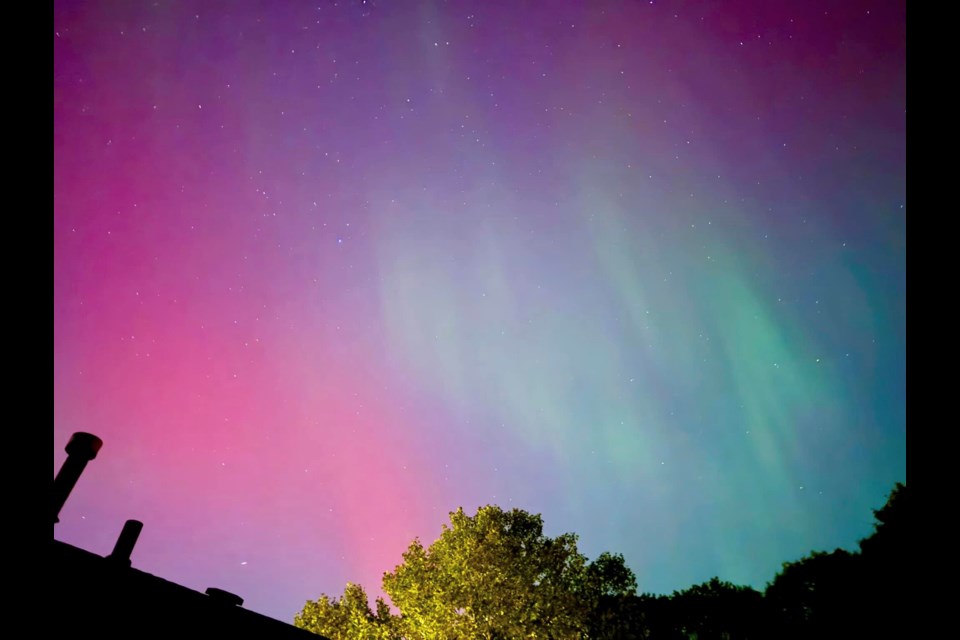 Kaitlyn Elizabeth from her backyard in Hespeler 