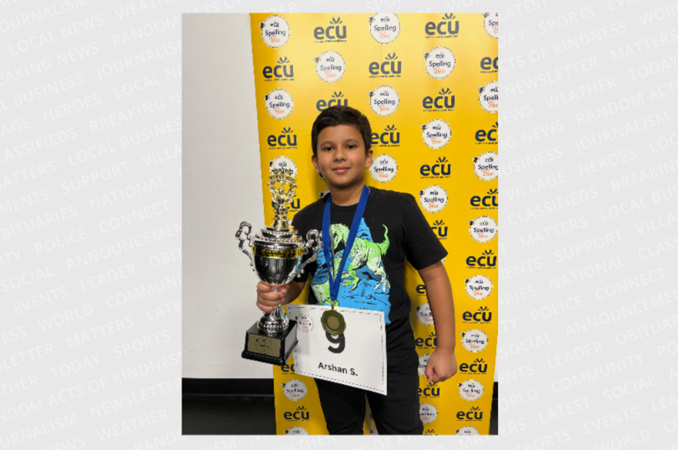 Gr. 4 student from Toronto wins Scripps Regional Spelling Bee at KPL