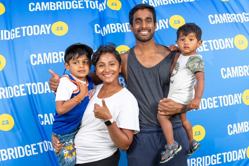 Event goers arrived at the Cambridge Ribfest and Craft Beer Show on August 10/ Joel Robertson 