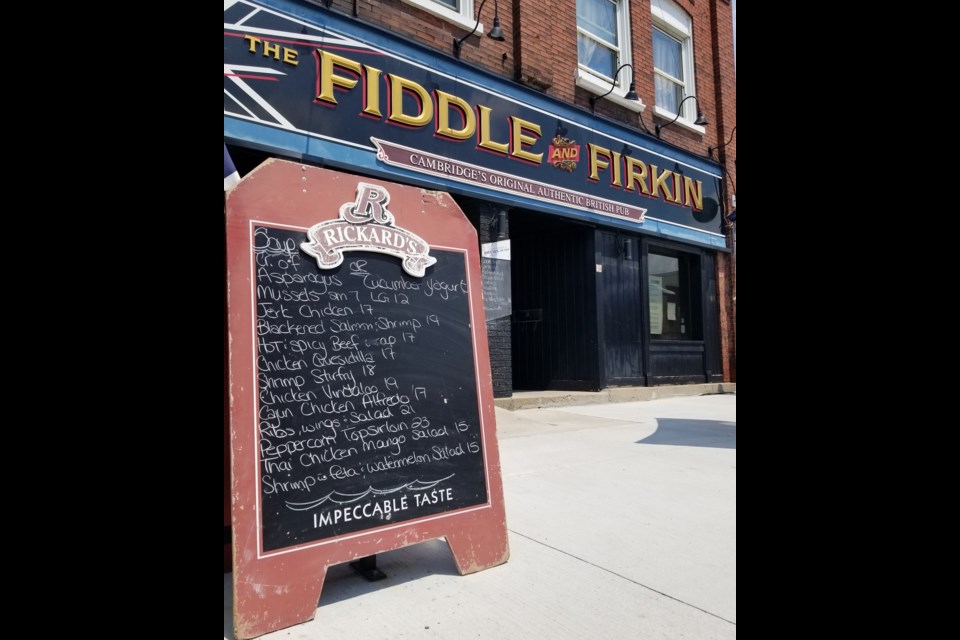 The Fiddle & Firkin on King Street East in Preston.