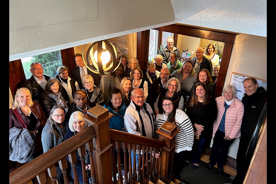 Attendees at Child Witness Centre's Open House on Wednesday, November 13, where the Ontario Trillium Foundation grant was recognized.