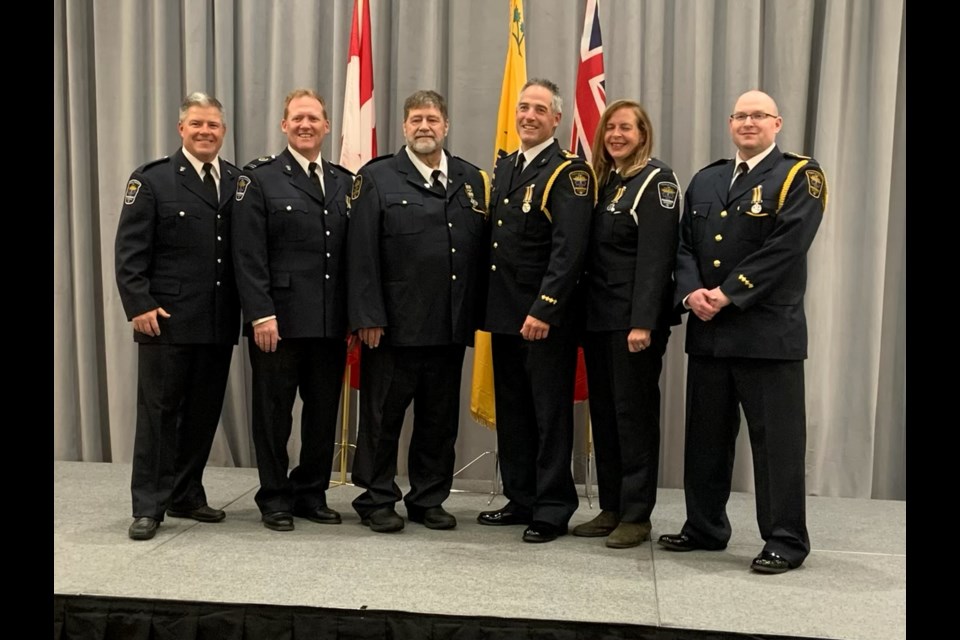 From left to right: Jeremy Bartlett, Darren Elliot, John Van Wheelie, Trevor Haelzle, Krystyna Brooks, Tyson Leader.