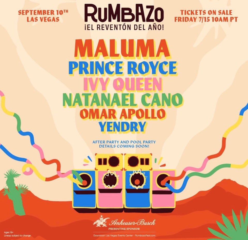 Biggest names in Latin music come together for inaugural Rumbazo festival -  