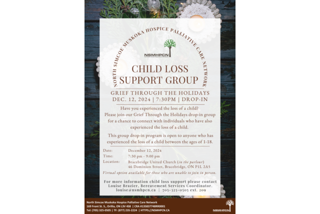 NSMHPCN Child Loss Support Group Flyer (5)