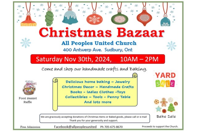 christmas bazaar 2024