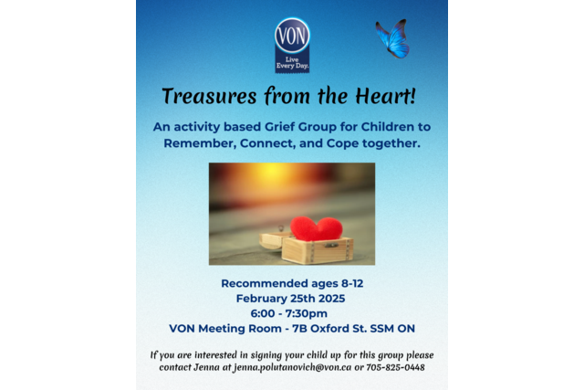 Treasures from the heart - Grief Group 