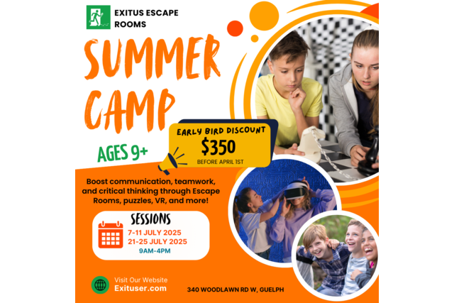 March breaksummer camp ads social media