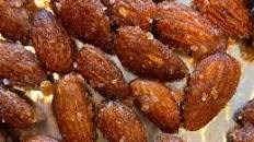 spiced almonds