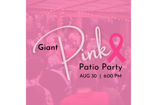 HTH - Giant pink patio party - insta post