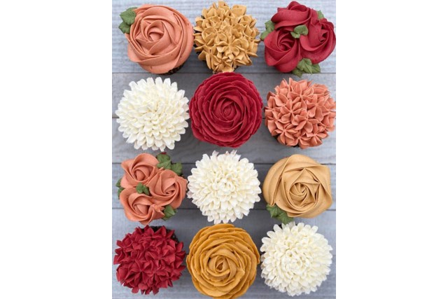 fall theme cupcakes