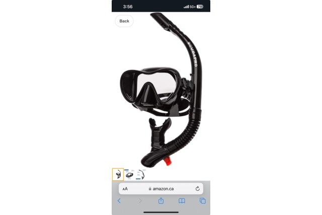 Scubapro Trinidad Adult Mask Snorkel Combo - Black  Amazon.ca Sports & Outdoors