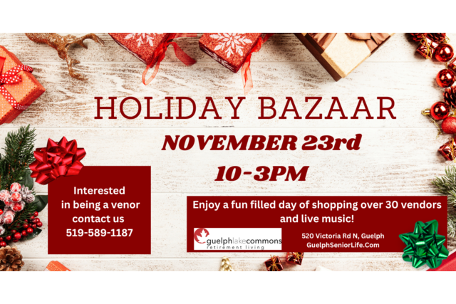 Guelph Bazaar ad