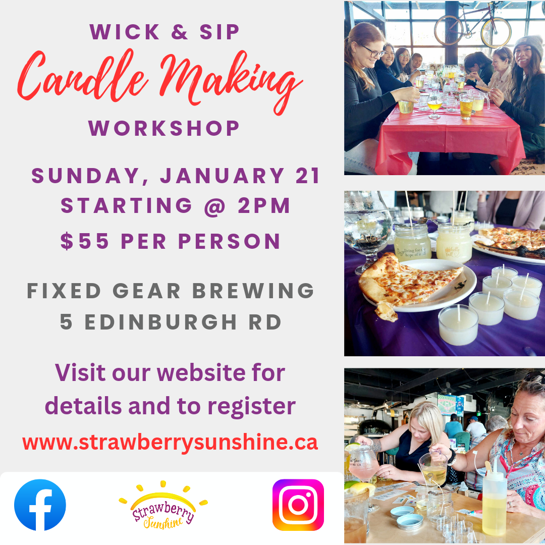 Bespoke candle making workshop - Edinburgh