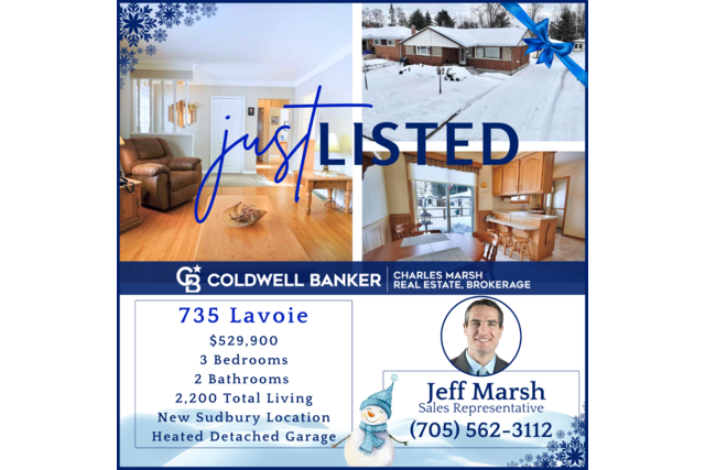 735 Lavoie-JUST LISTED