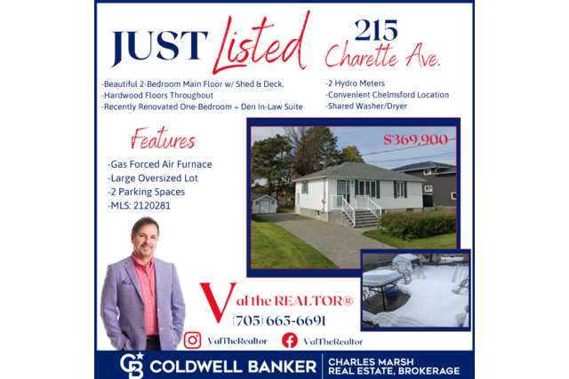 215 Charette-Just Listed