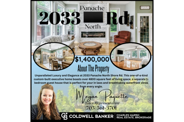 Just Listed 2033 Panache N Rd.- Megan P